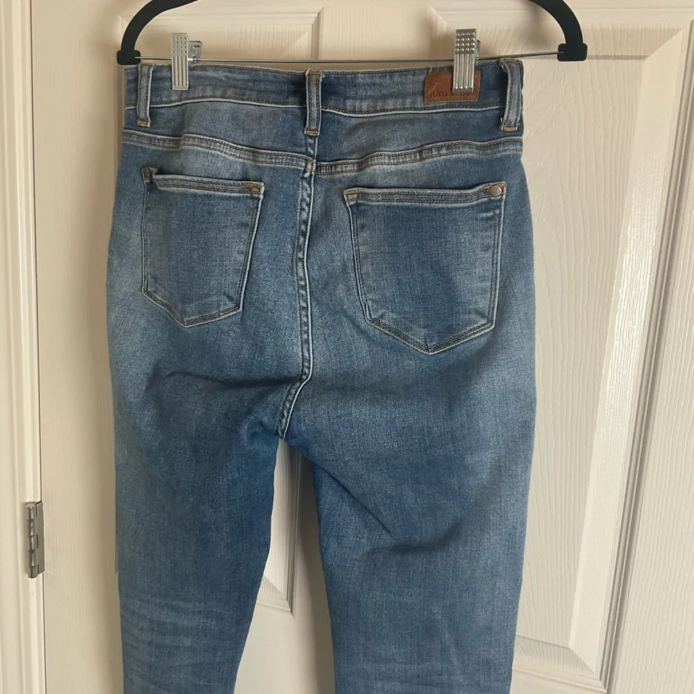 Judy Blue distressed Hem High Waist Skinny Jeans 9/29 - Image 8