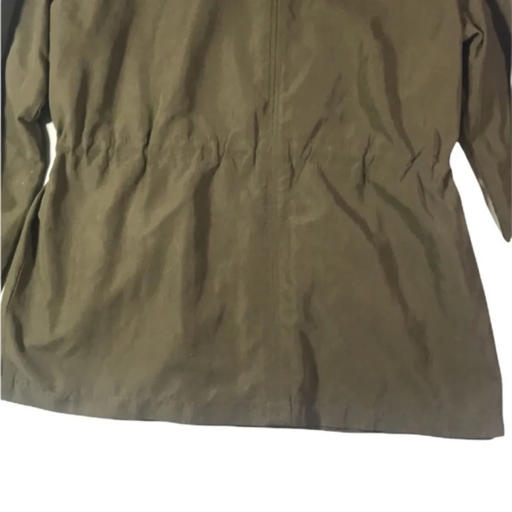 Love Tree Olive Green Utility Light Weight Adjustable Waist Jacket - Image 7