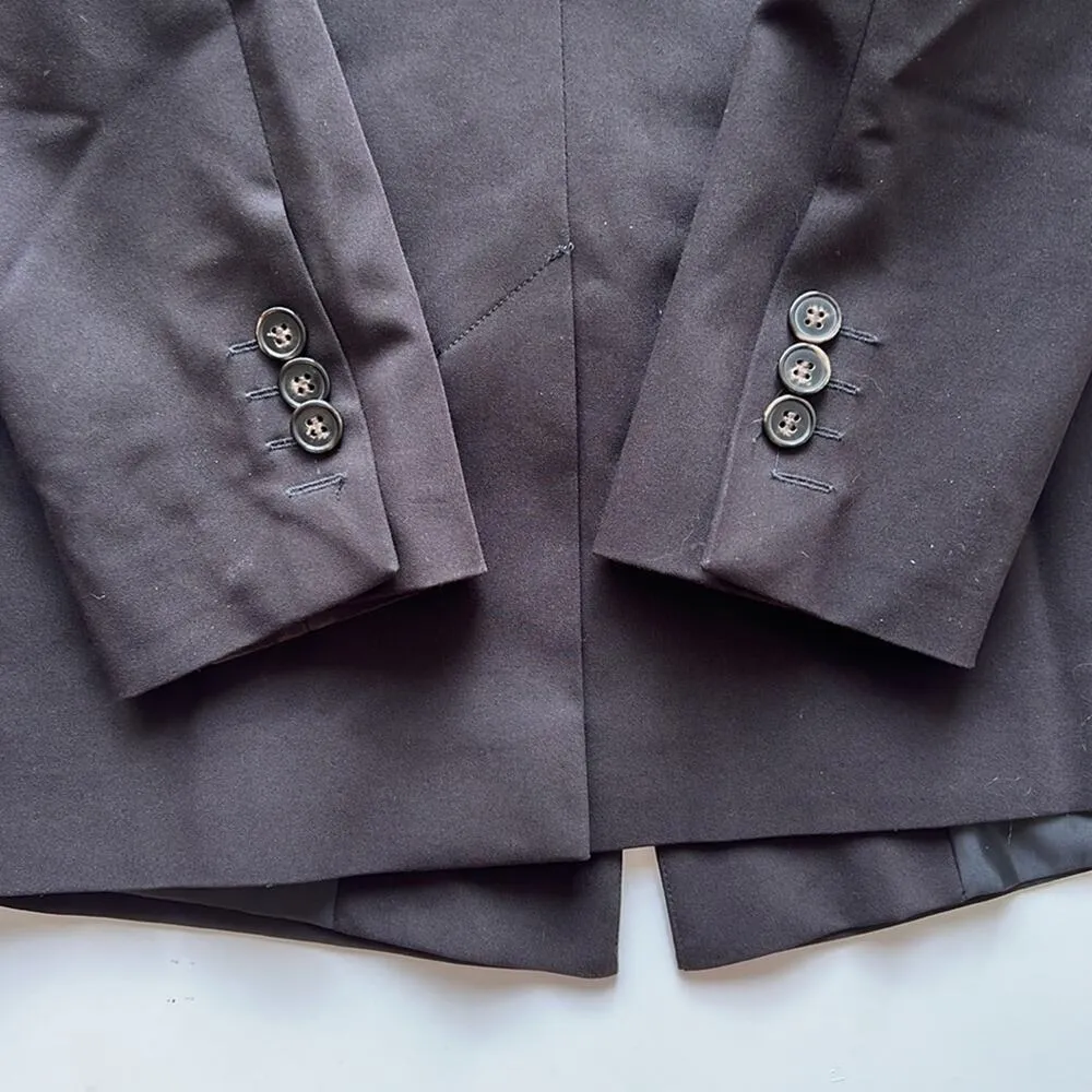 ASOS Loose Fit Single Breasted Blazer in Black - Image 6