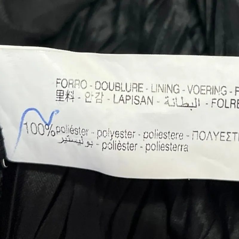 Zara Women's Black Short Puff Sleeve Plunge V-Neck Pullover Blouse Top Size M - Image 4