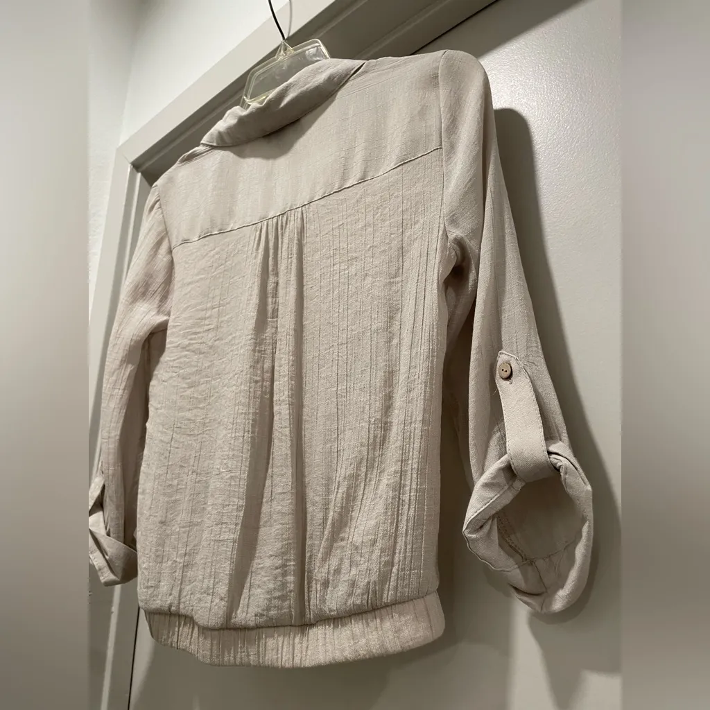 B.Wear Beige Tan Button - Image 10