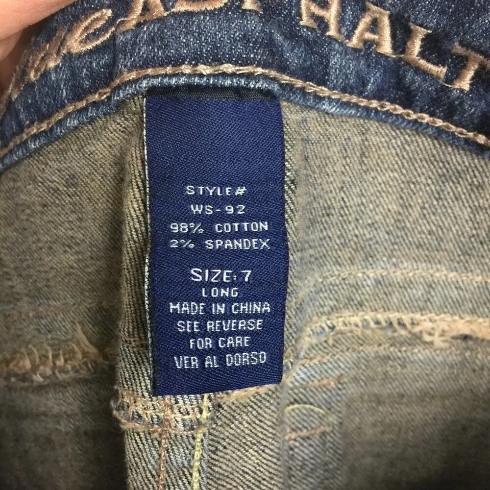 BLUE ASPHALT Slim Bootcut Medium Wash Denim Size 7 - Image 3