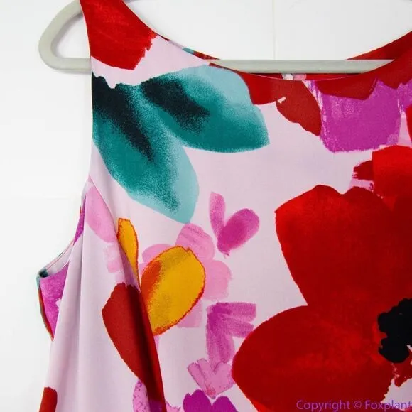 GABBY‎ SKYE Poppy Printed Floral Fit-And-Flare Dress, 22W - Image 15