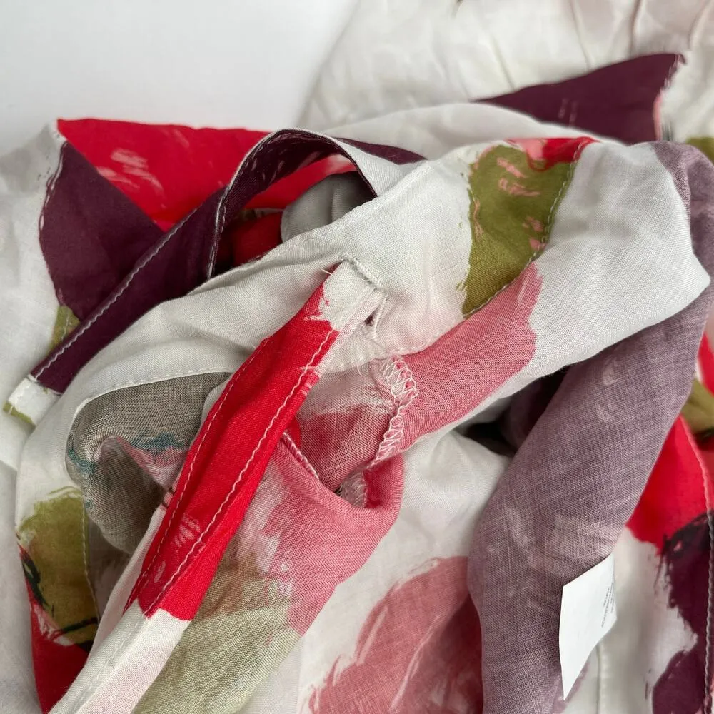 Kate Spade Swim Coverup Size M/L Skirt Floral Print Ruffle Wrap Sarong NWT Beach - Image 11