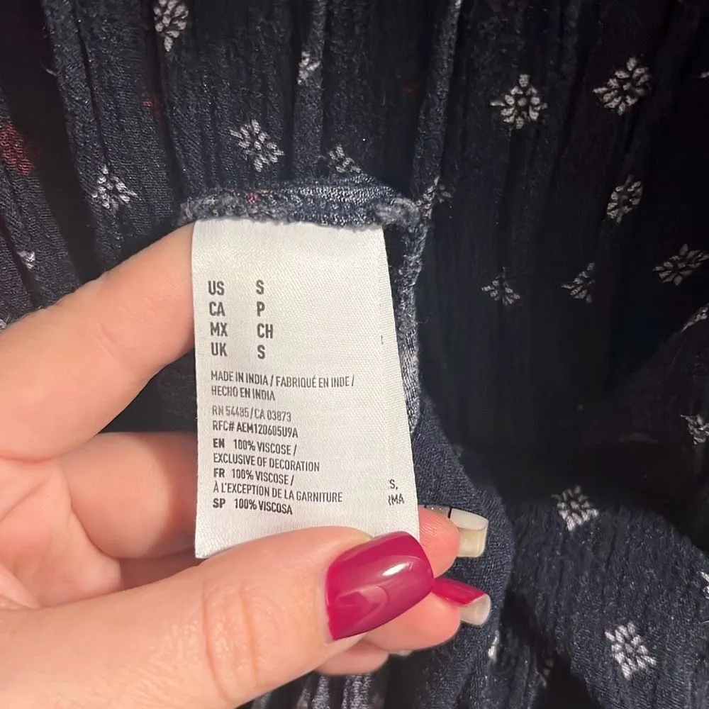 ✨American Eagle Pintucked Boho Swing Dress✨ - Image 9