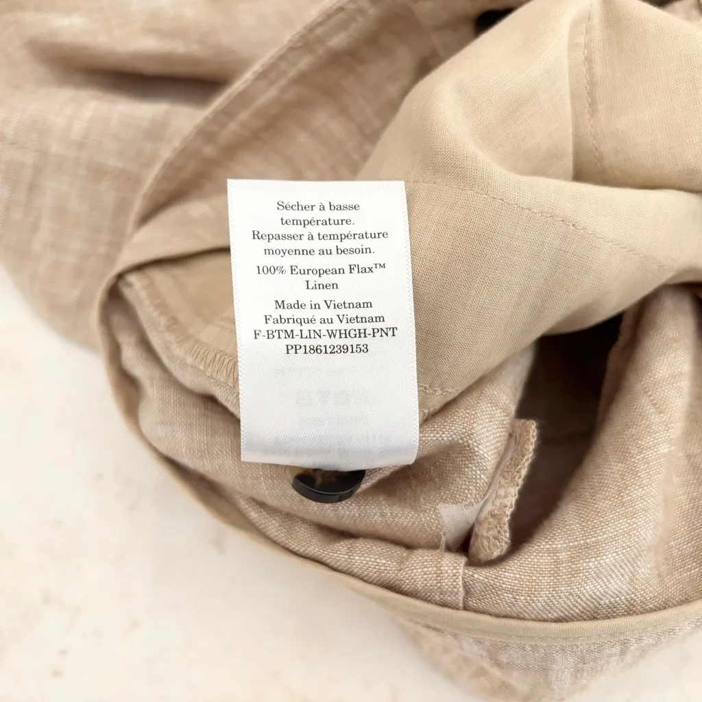 Everlane the Linen Way-High Drape Pant, Cornstalk Chambray - Image 7