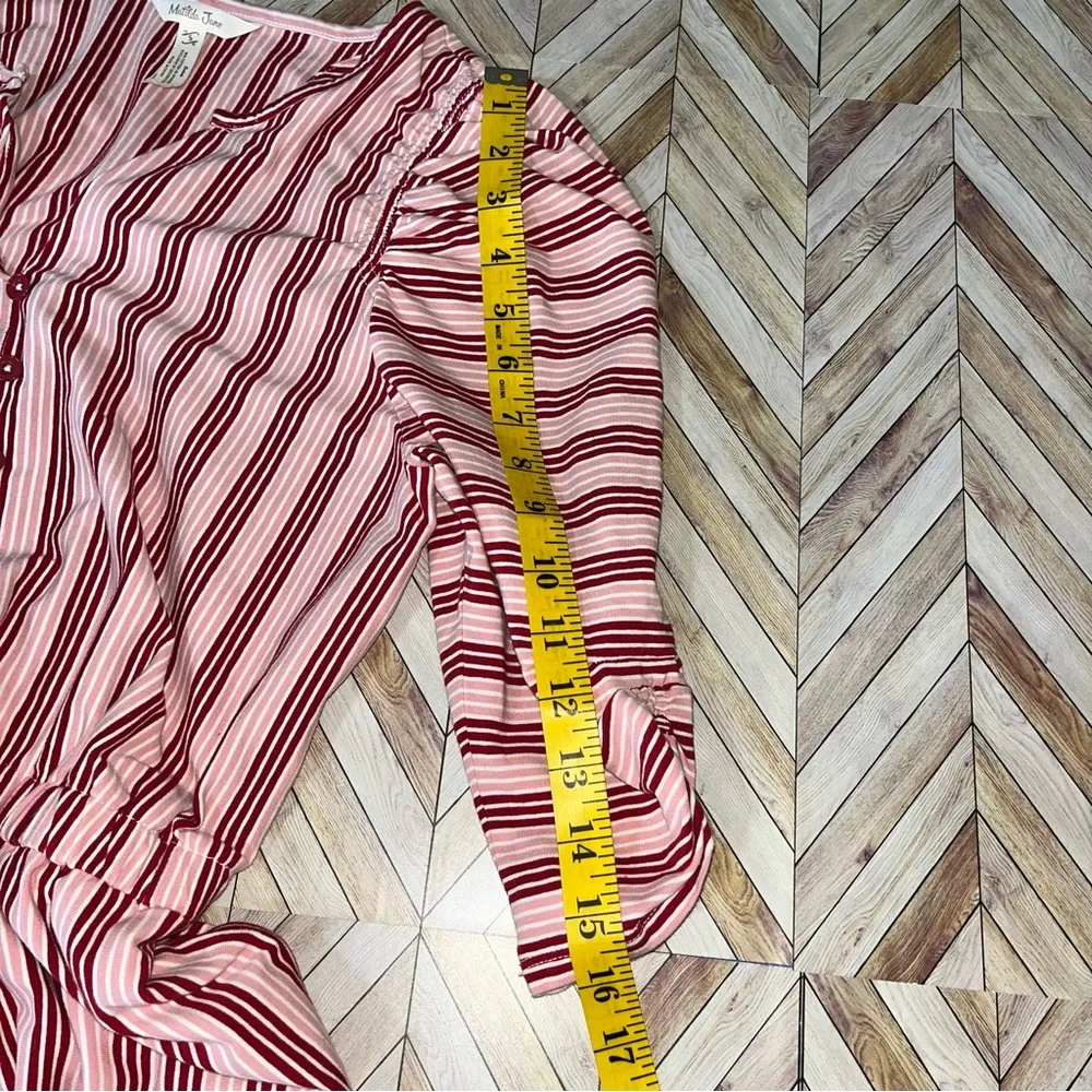 MATILDA JANE Heart To Heart Bookworm Striped Maxi Long Dress Sz Small Mommy & Me - Image 8