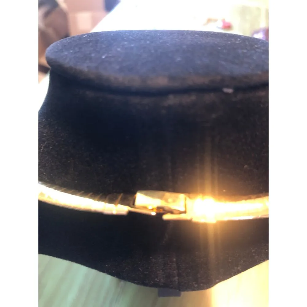 Unbranded Gold Tone EUC Herringbone Choker Necklace - Image 4