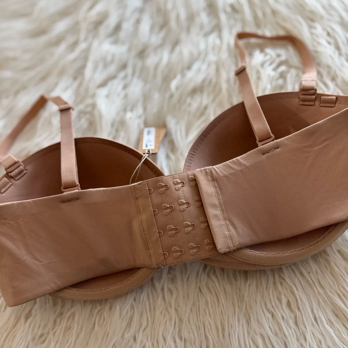 Skims Ultimate Push Up Strapless Bra Clay Size 36D - Image 7