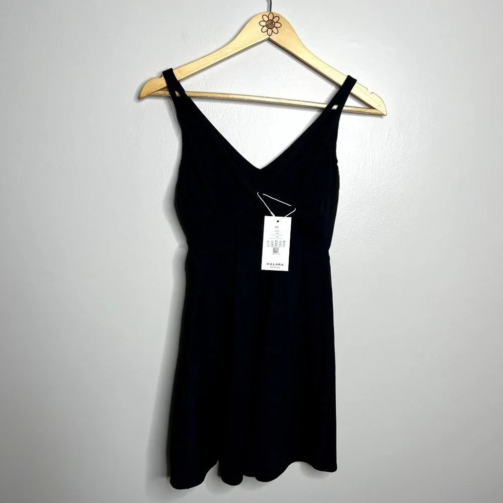 Halara Black Cloudful Crisscross Ballet Dress - Image 5