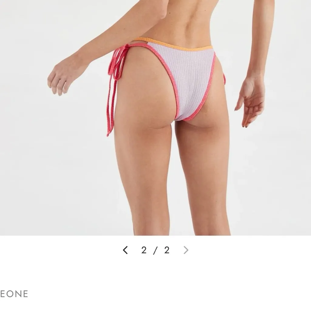 OneOne swim glittery bikini set Pink - Image 8