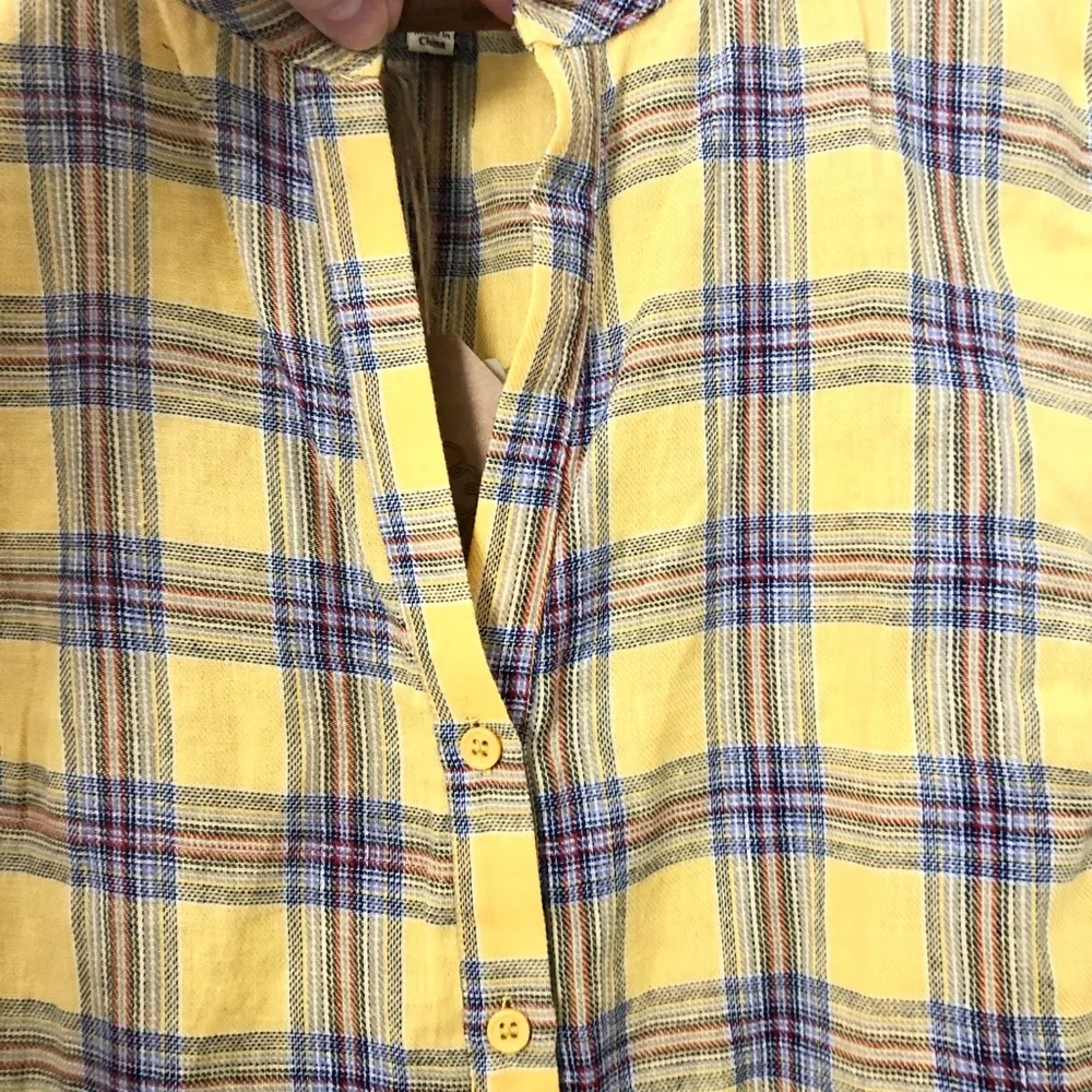 Kori NWT Plaid Sleeveless Blouse - Image 5