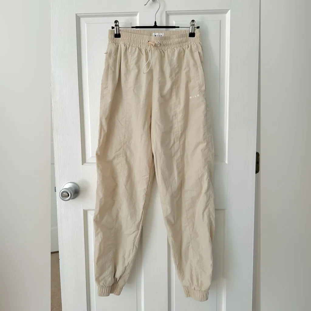 WILO the Label Clay Jogger Athletic Parachute Pants Size S - Image 2