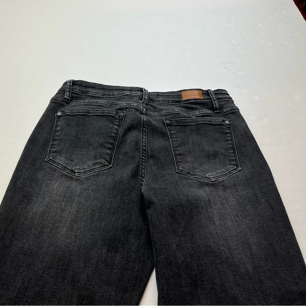 Judy Blue Boyfriend Fit Womens Size 9 / 29 Faded Black Denim Jean Style# JB88130 - Image 13