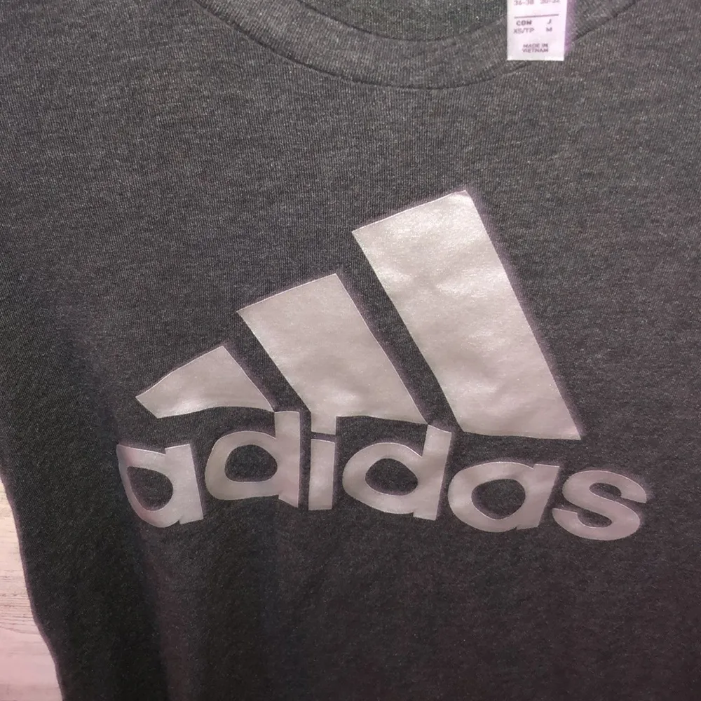 Adidas NWT W ST G Te A.RDY gray top gray aero ready top loose top long top XS‌ - Image 4