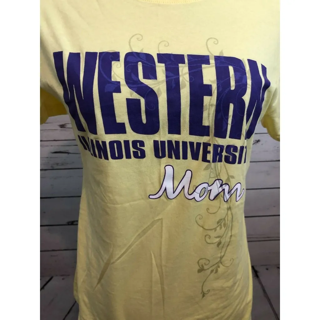 NWOT Western Illinois University Mom WIU Jansport NCAA Tee Shirt T-Shirt‎ Small - Image 2