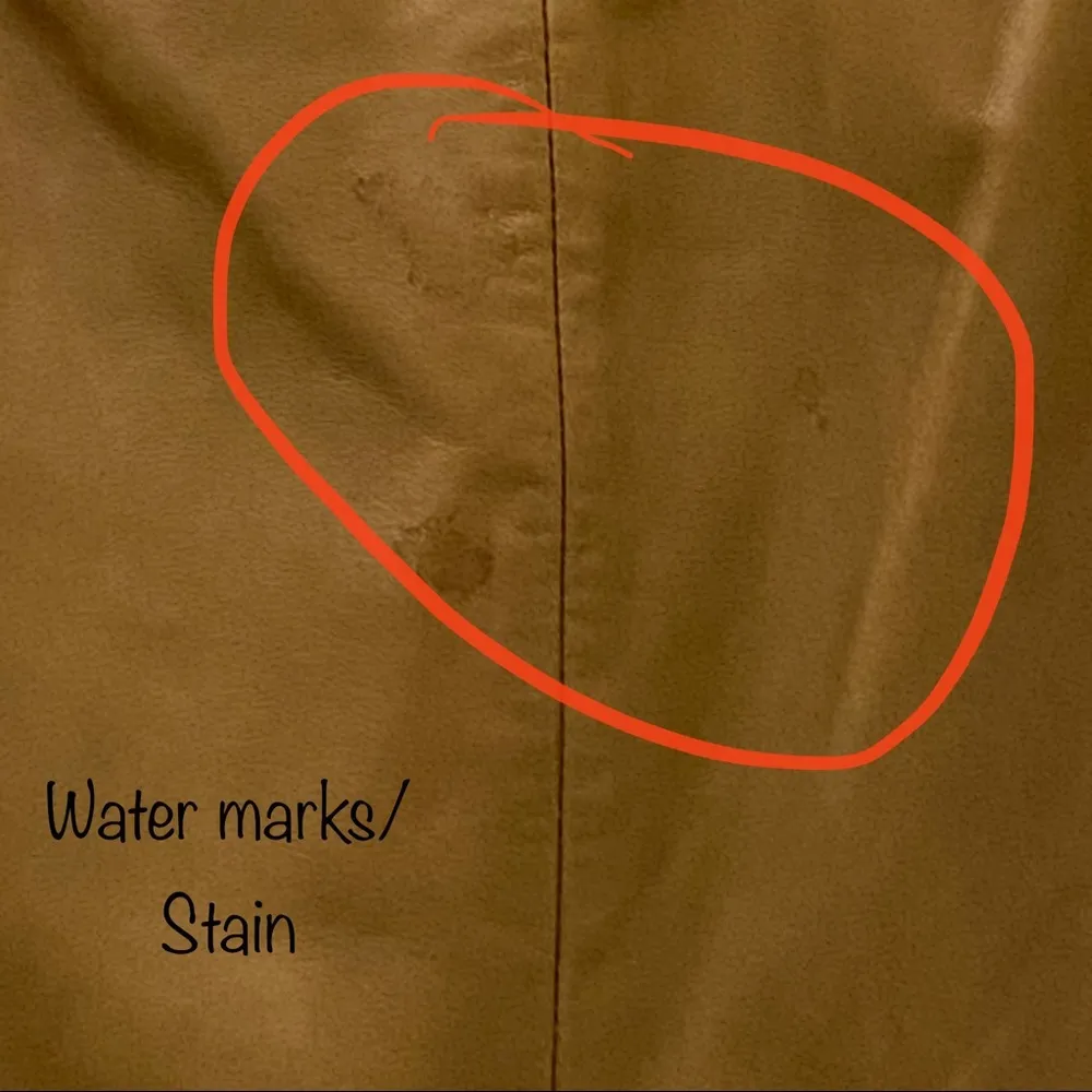 Banana Republic 100% Genuine Leather Brown Skirt 8 - Image 14