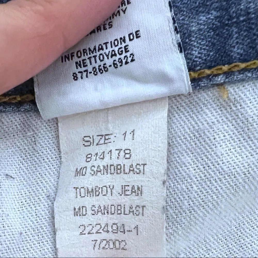 Tommy Hilfiger Y2K 90s Vintage Tomboy  Jeans Size 11 - Image 7