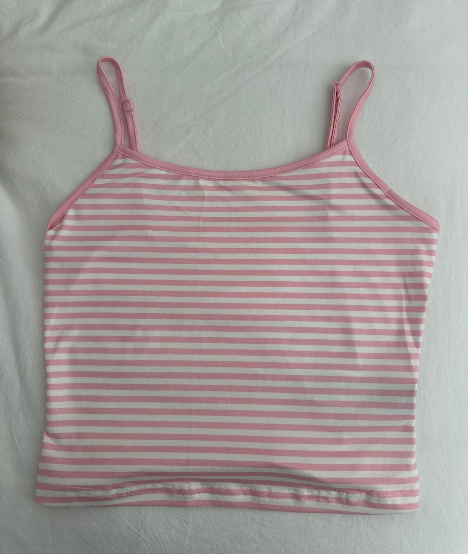 Striped Pink Tank Top - Image 2