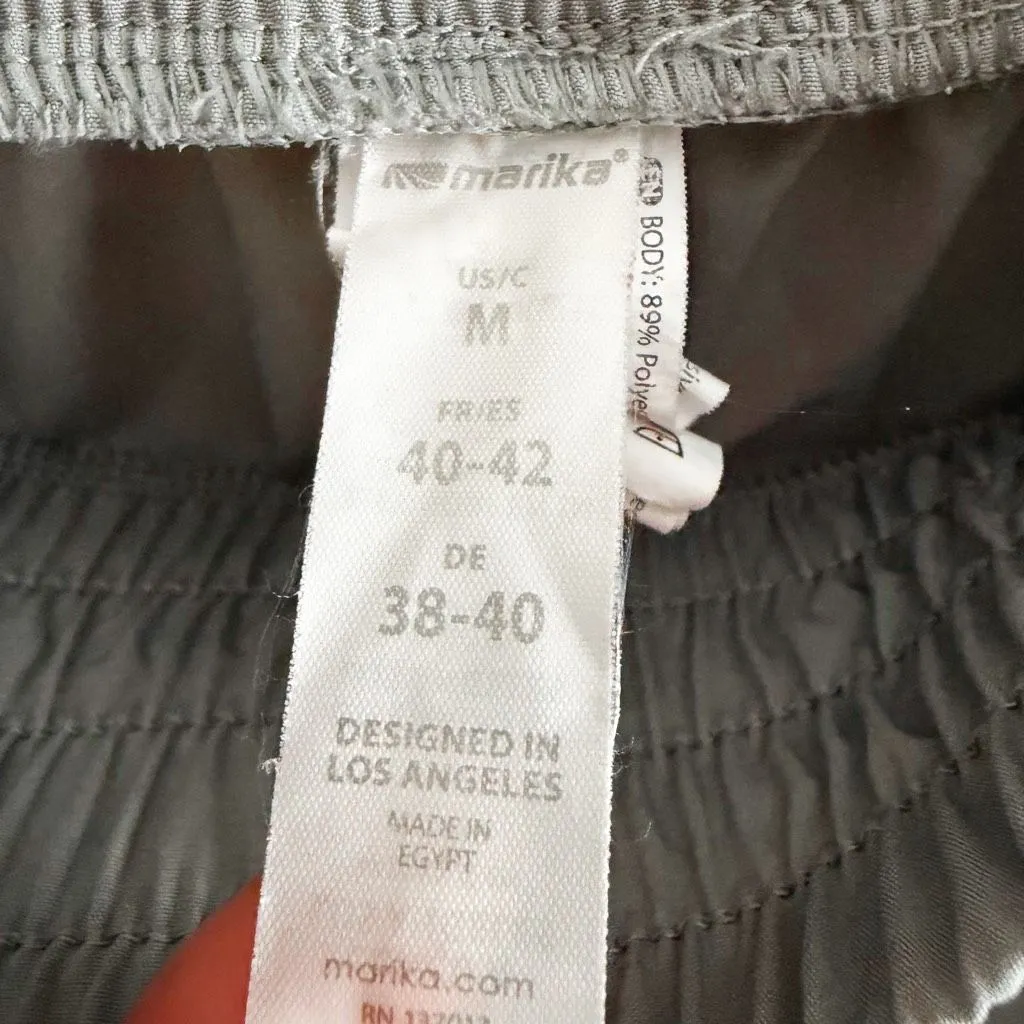 Fabletics Grey Pull On Athletic Shorts Size M - Image 5