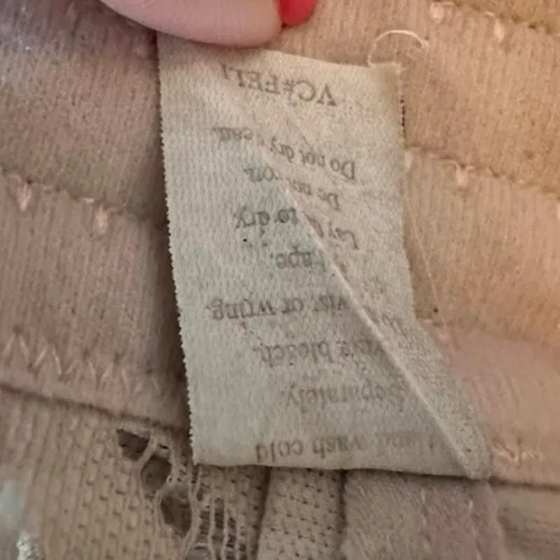 Felina Women's Lace Wirefree Bra Adjustable Straps Neutral‎ L - Image 5