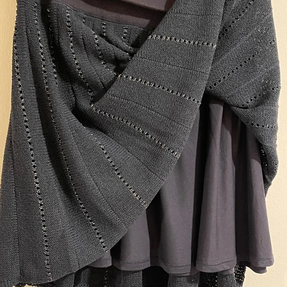 Free People Navy Knit Skirt - Image 9