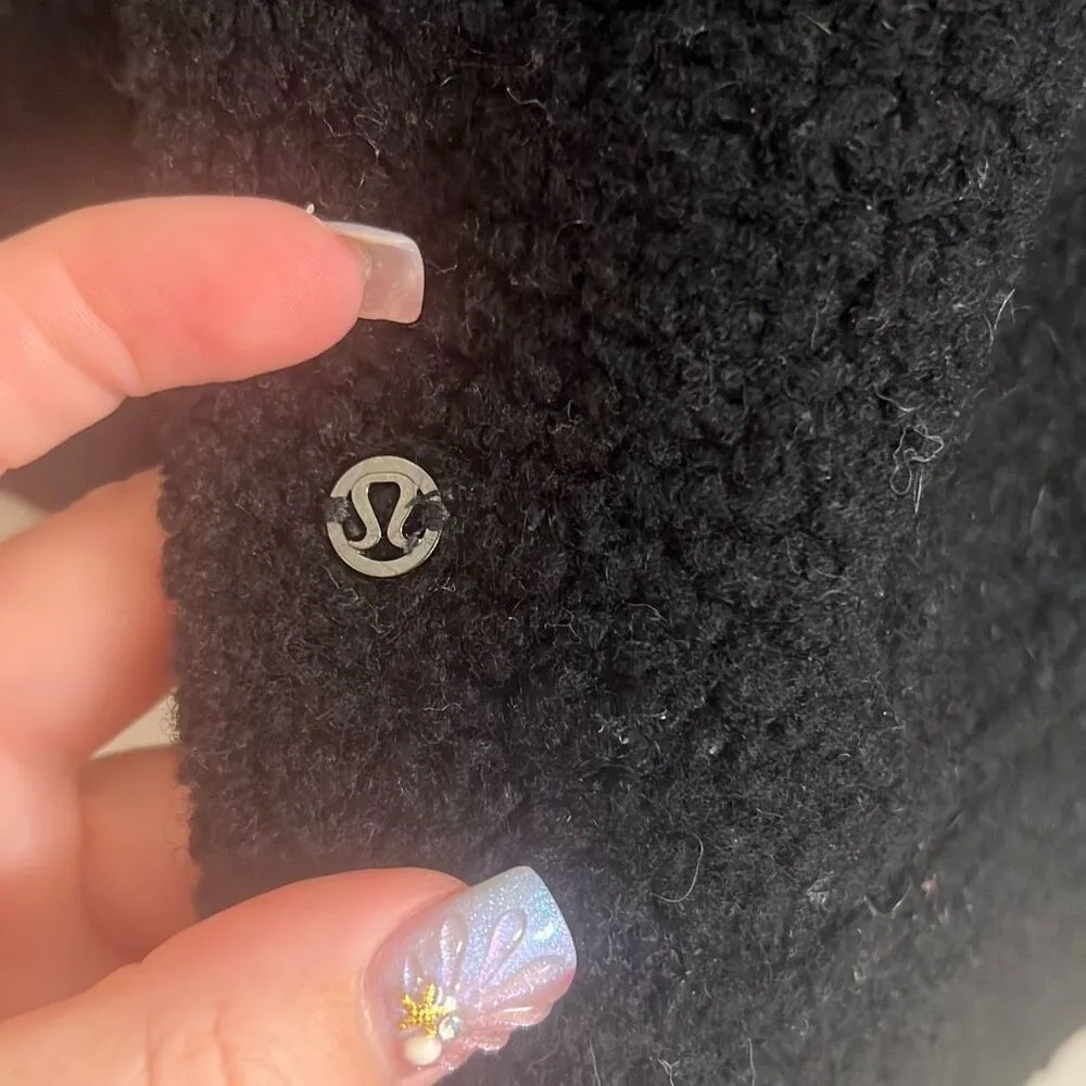 ✨Lululemon So Sherpa Hooded Black Sz Medium Jacket✨ - Image 7