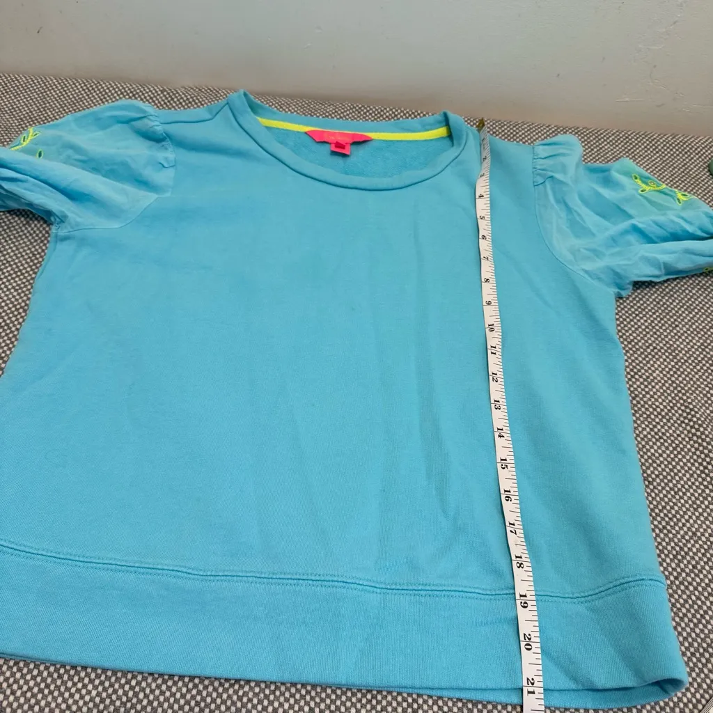 Lilly Pulitzer Women's Alla Terry Sweatshirt Size S - Image 10