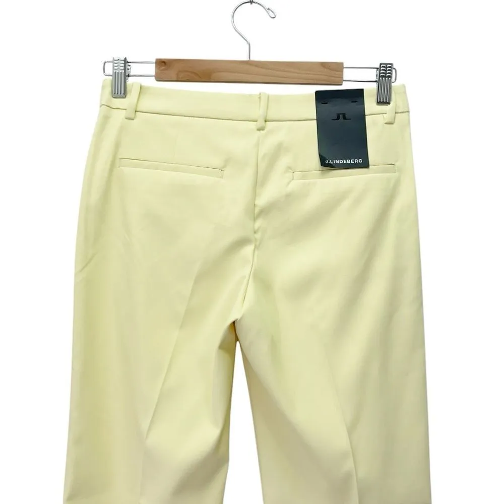 NWT J. Lindeberg Pia Golf Pant Women’s Size 26 2 Wax Yellow Sports Athletic NEW - Image 9