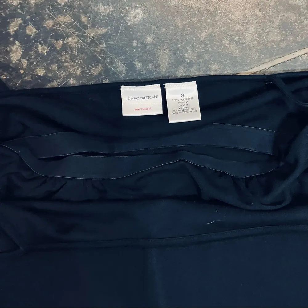 Issac Mizrahi Black Slip Spaghetti Strap dress - Image 9