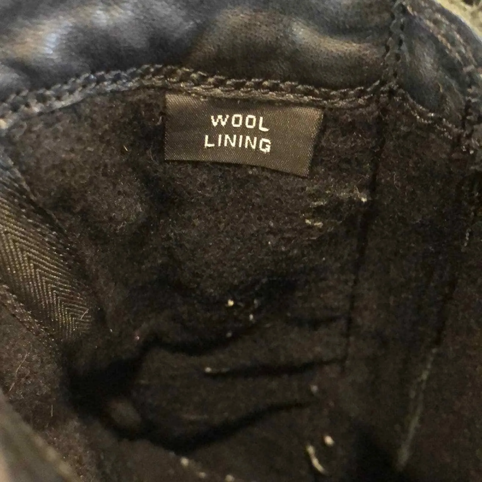 Ecco Brown suede Leather boots‎ with wool lining Size 35 4-4.5 - Image 7