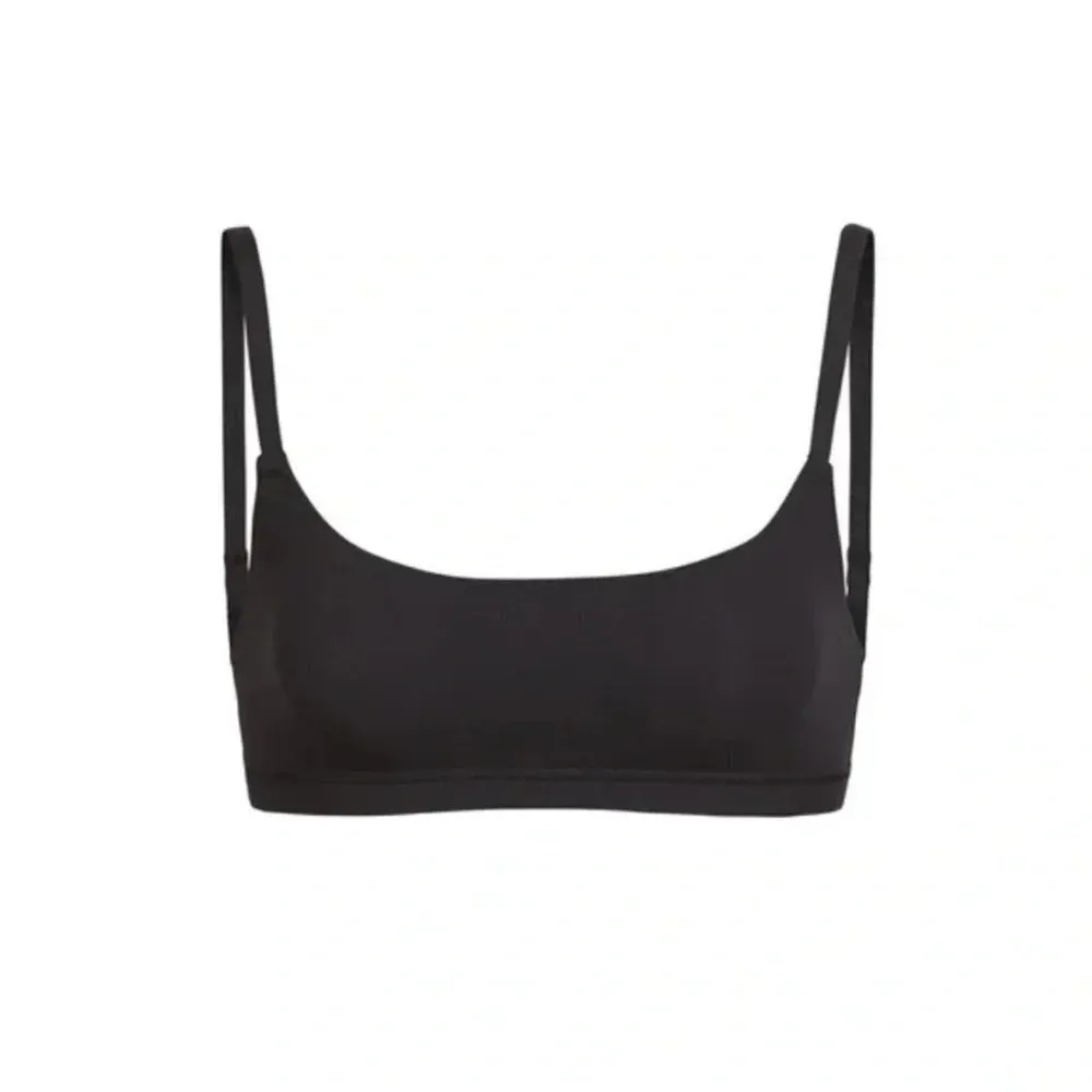 SKIMS FITS EVERYBODY SCOOP BRALETTE size M Onyx NWOT - Image 4