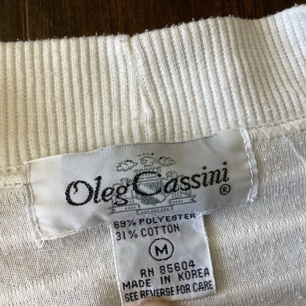 Vintage Oleg Cassini Cardigan - Image 5