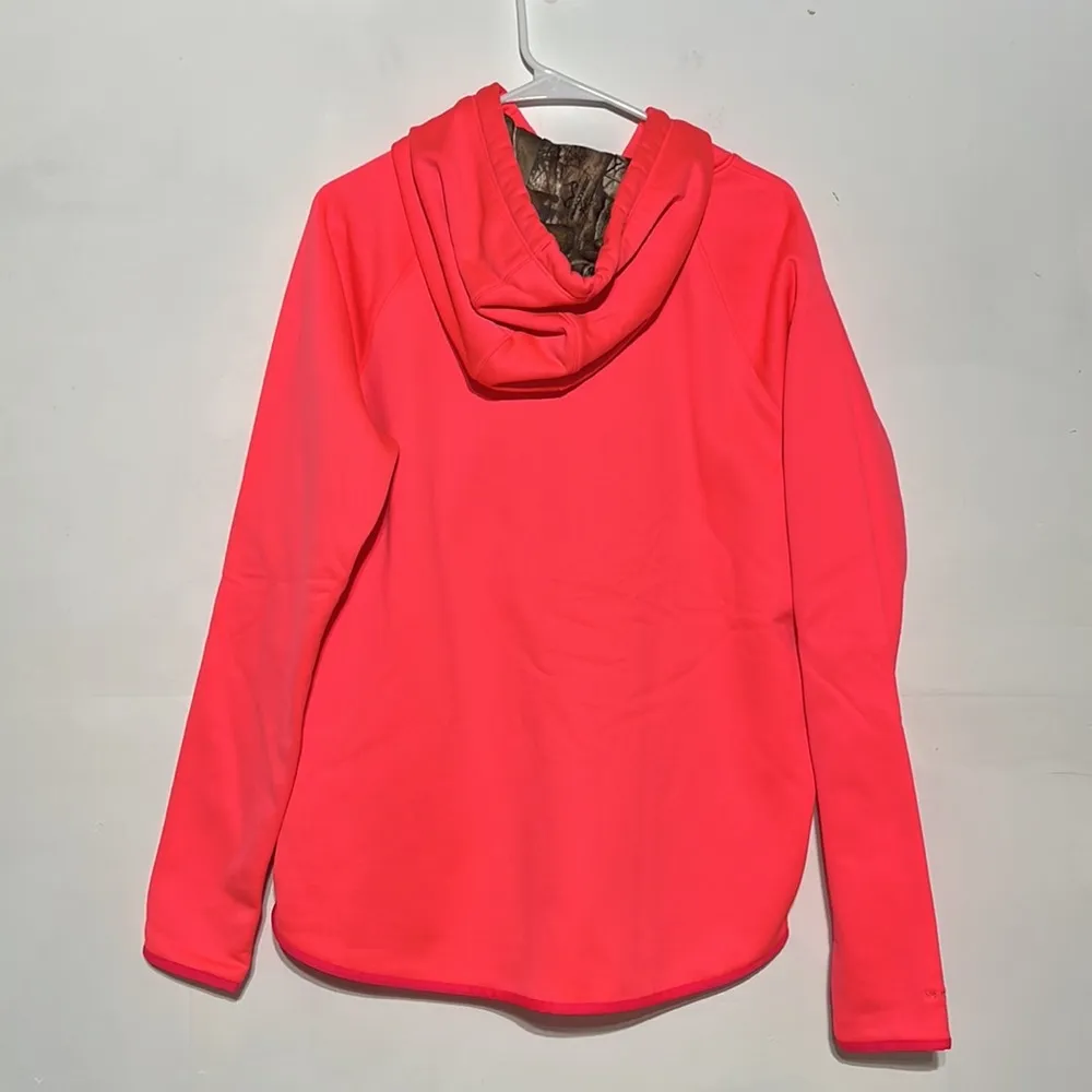 Under Armour Storm Neon Pink Realtree Camo Detail Pullover Hoodie Size XL - Image 8