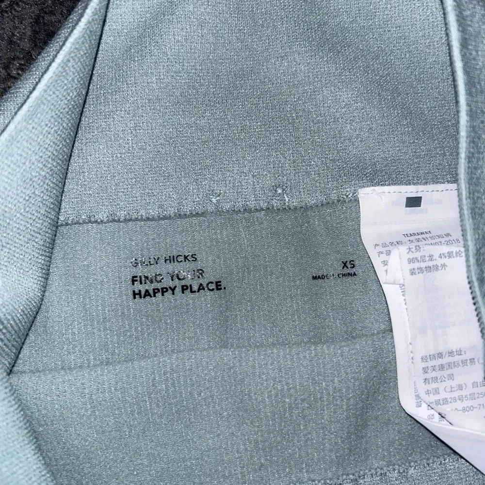 Hollister Gilly Hicks Seamless Blue Biker Shorts XS - Image 3