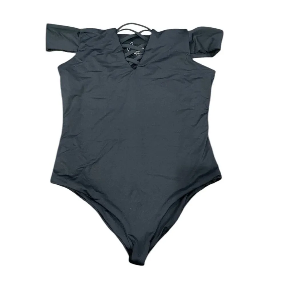 ✨Frankie's Bikinis Brooklyn One Piece Black Sz Large Bikini✨ - Image 11