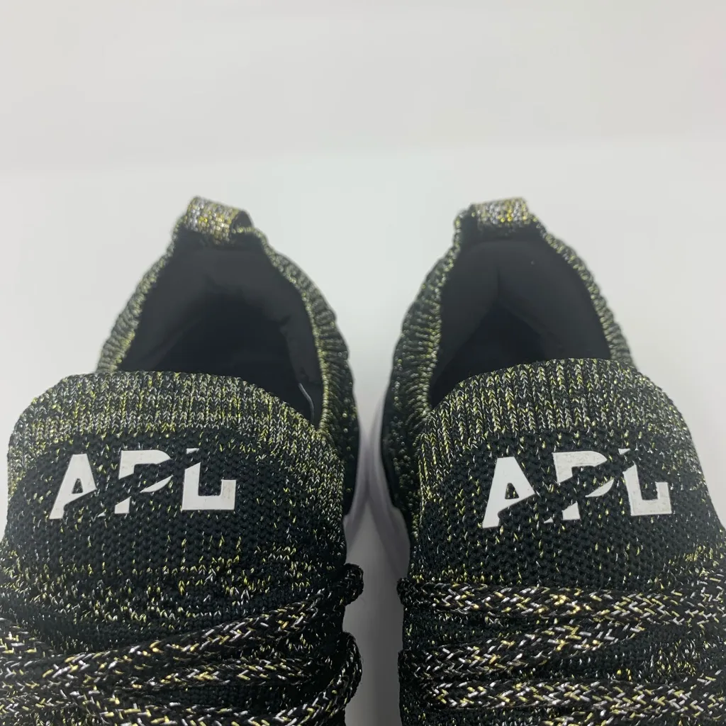 APL Techloom Wave Women’s Sneakers Black Gold  size‎ 8 NWOB - Image 5