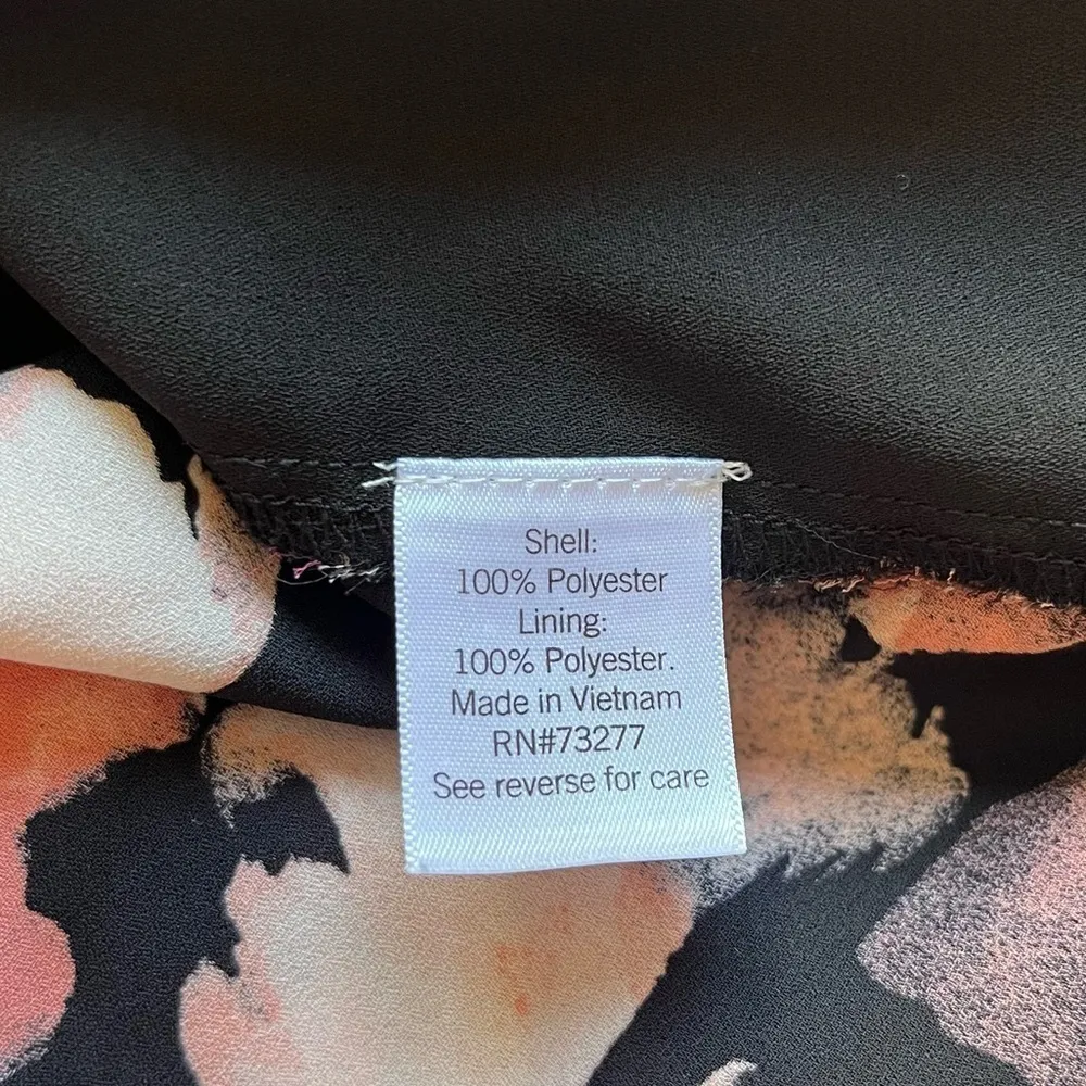 Nine West  Floral Print Lined Top - Image 7