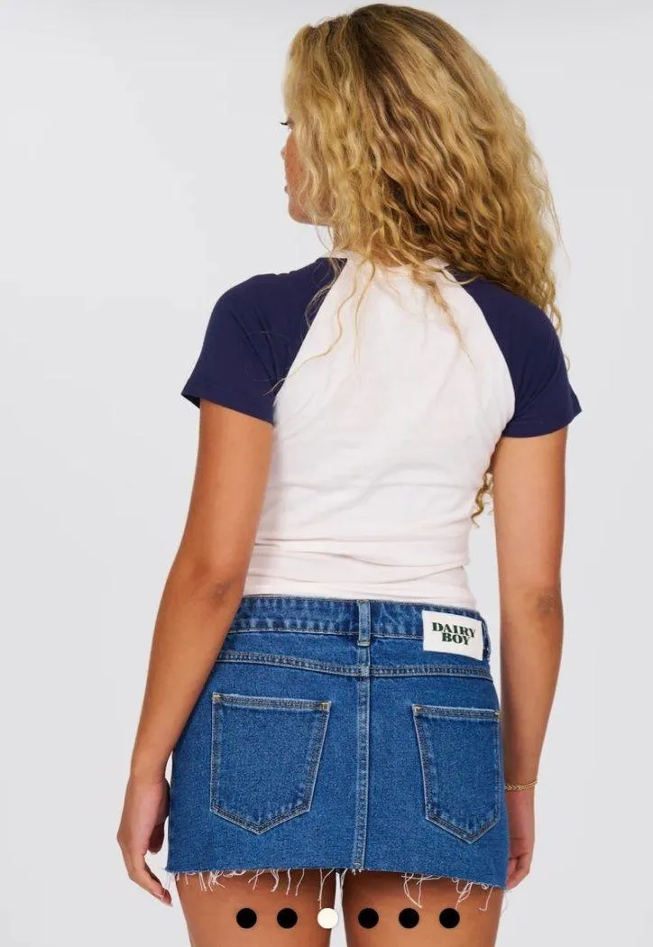 Dairy Boy Jean Skirt  - Image 3