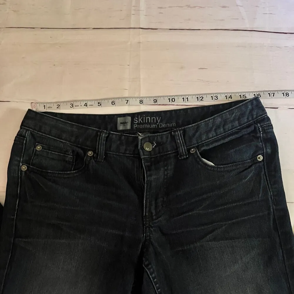 Mossimo Supply Co Women's Skinny Premium Demin Dark Wash Fit 3 Sz 8 Blue - Image 7
