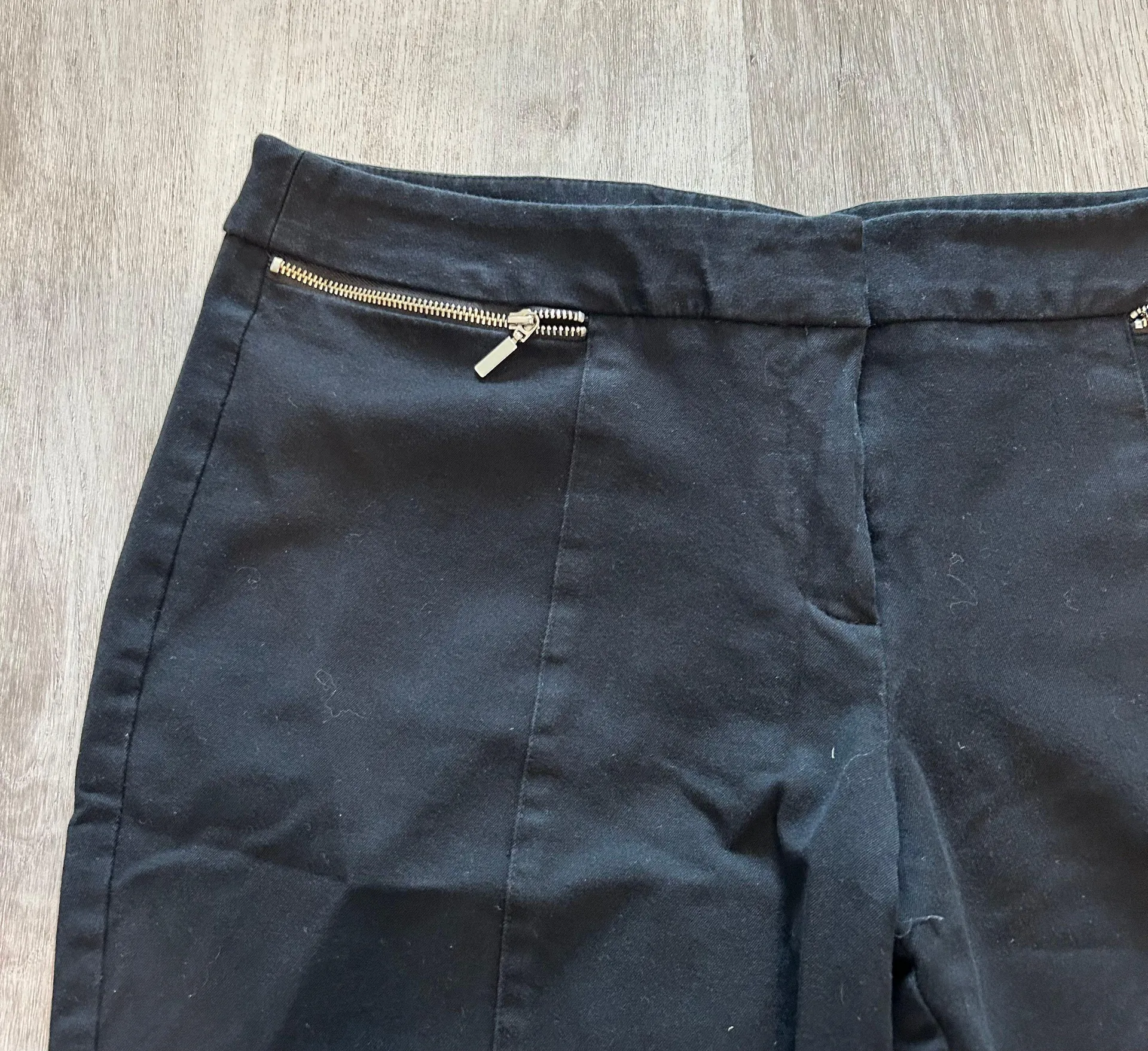 cotton straight leg pants - Image 2