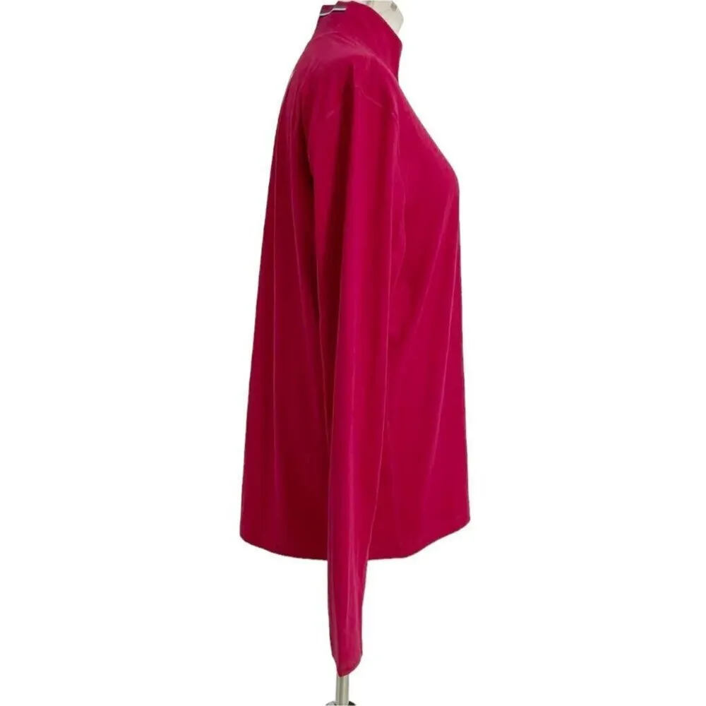 Peloton Fourlaps x  Size Medium Long Sleeve Sweater Pullover 1/4 Zip - Image 3