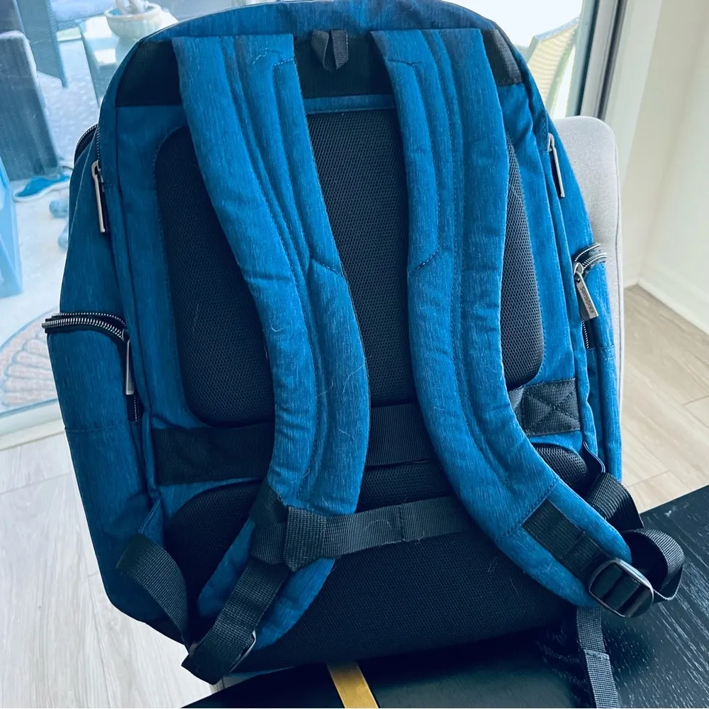 Samsonite Travel Laptop Backpack Branded for Disney Blue EUC - Image 4