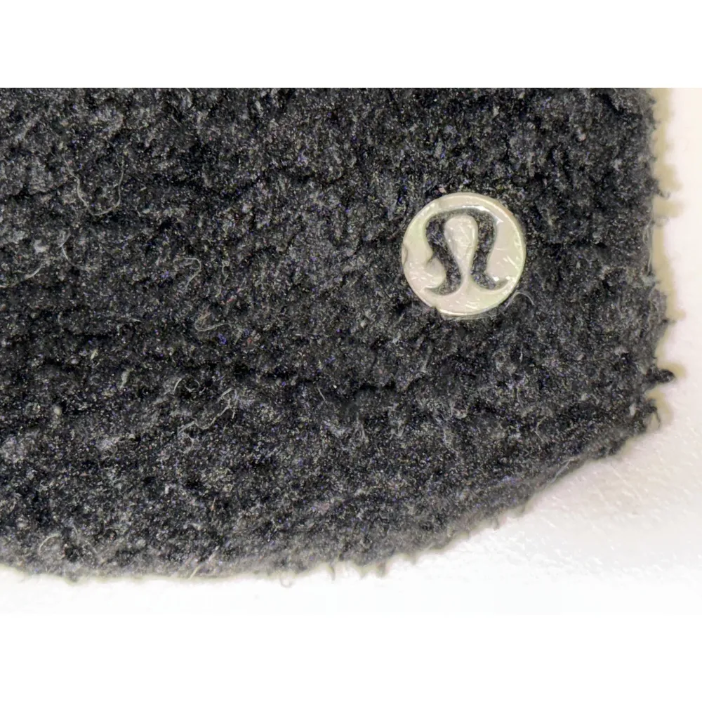 Womens Lululemon Sherpa Top Access Crossbody Bag Black Sherpa Faux Fur Size OS - Image 2
