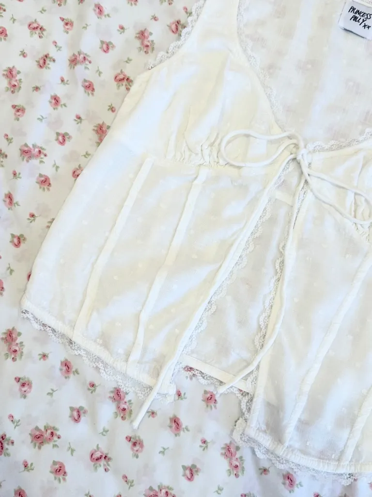 Princess Polly Vaccaro Top White - Image 5