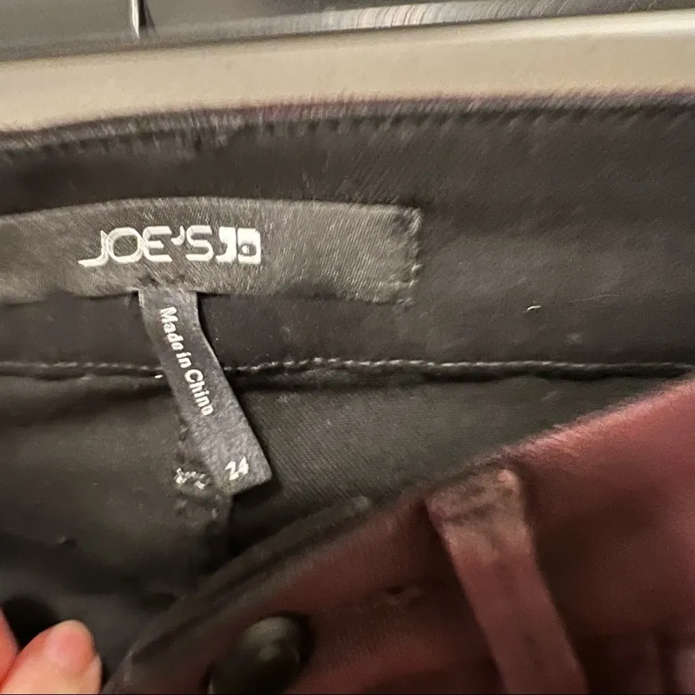Joe’s Jeans Dark Mahagony Red Coated Skinny Jeans Size 24 NWT - Image 3