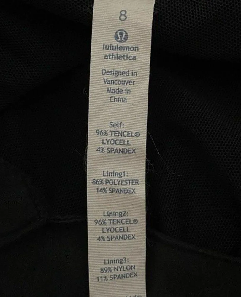 Lululemon Over The Top Moto Jacket Black Size 8 - Image 5