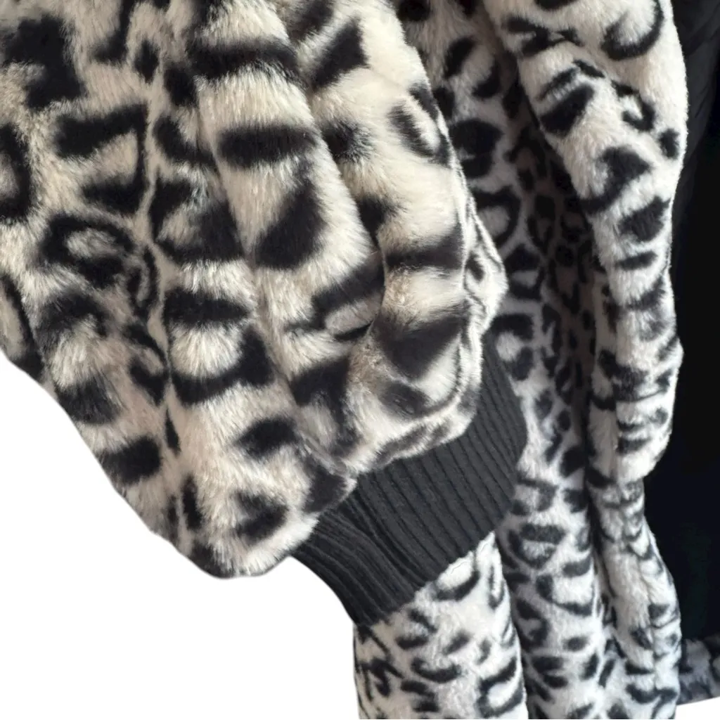 Jack by BB Dakota Top Cat Faux Fur Animal Leopard Coat - Image 7