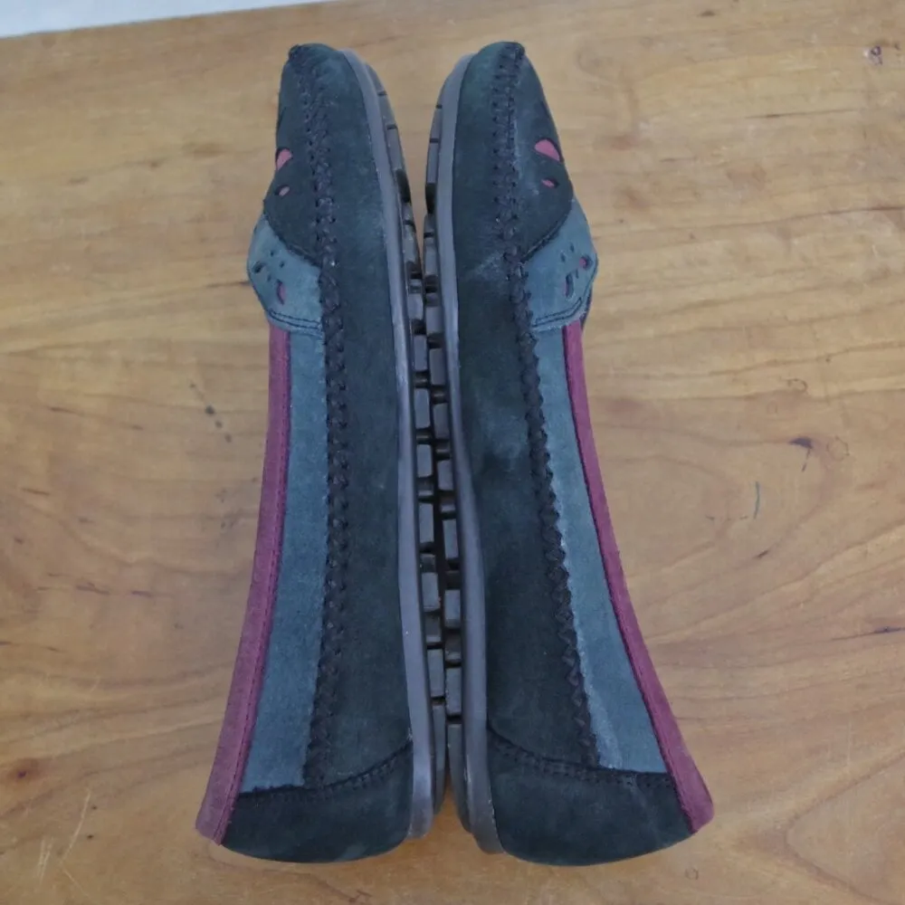 Hush Puppies Multicolor Nubuck Suede Flats Size 8.5B - Image 7