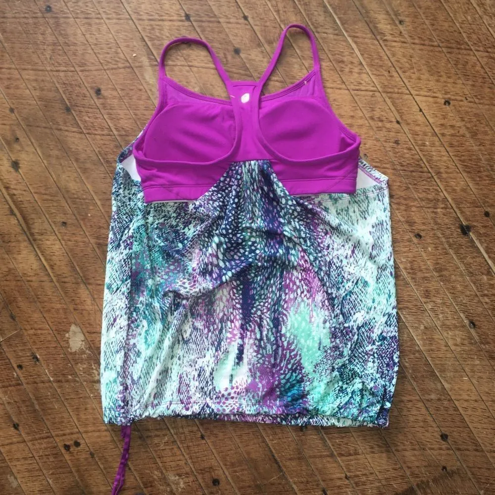 XXS Fabletics yoga athletic tank with built in bra - Image 2